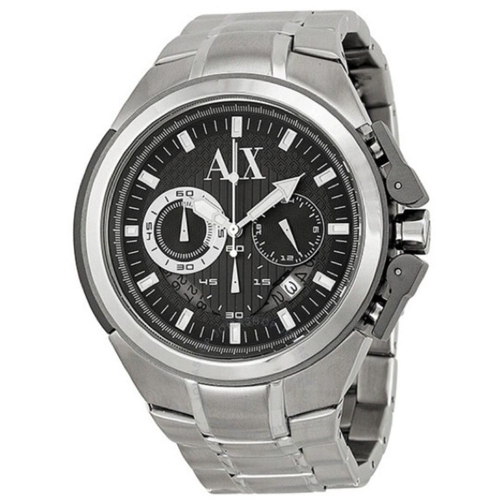 Armani AX Exchange Miami ChronographDial StainlessSteel Men's Watch ItemNoAX1039